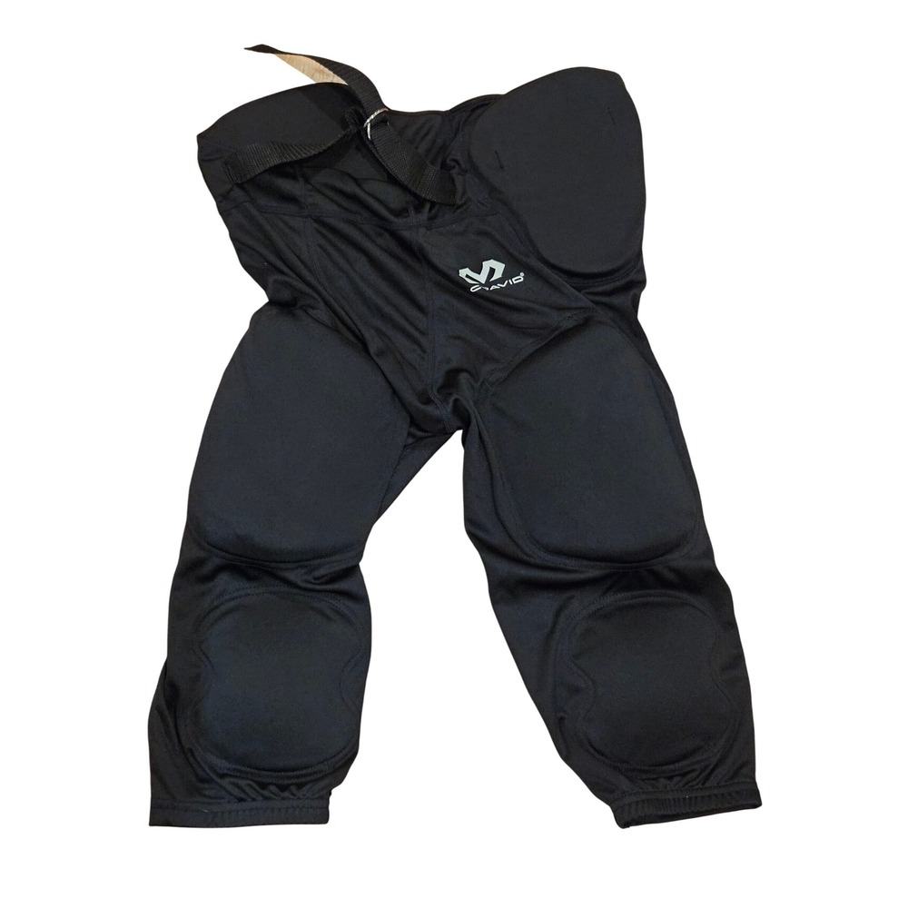 McDavid Youth Padded Football Pants Black Integrated Pads XL